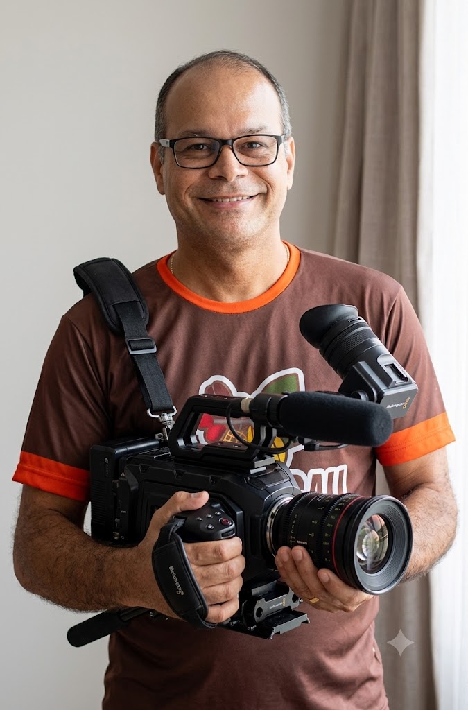 Marquinhos, editor de vídeo